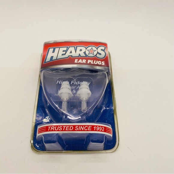 NWT HEAROS High Fidelity Ear Plugs Noise Canceling   Plus Case - Picture 2 of 8